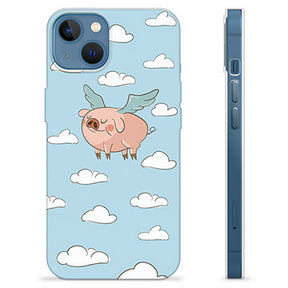 iPhone 13 TPU Cover - Flyvende Gris