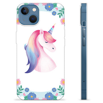 iPhone 13 TPU Cover - Enhjørning