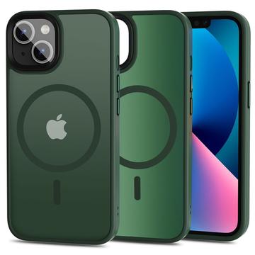 iPhone 13 Tech-Protect Magmat Cover - MagSafe Kompatibel - Mat Grøn