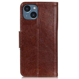 iPhone 14 Elegant Series Pung med Stativfunktion - Brun