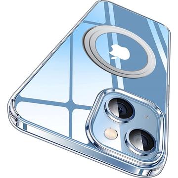 iPhone 14 Hybrid Cover - MagSafe Kompatibel - Gennemsigtig