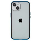 iPhone 14 Magnetisk Cover med Hærdet Glas - Blå