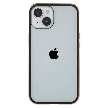 iPhone 14 Magnetisk Cover med Hærdet Glas - Guld