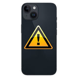 iPhone 14 Plus Bag Cover Reparation - inkl. ramme - Sort