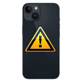 iPhone 14 Plus Bag Cover Reparation - inkl. ramme - Sort