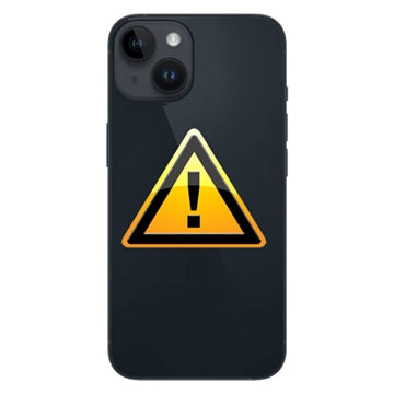 iPhone 14 Plus Bag Cover Reparation - inkl. ramme - Sort
