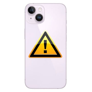 iPhone 14 Plus Bag Cover Reparation - inkl. ramme - Lilla