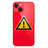 iPhone 14 Plus Bag Cover Reparation - inkl. ramme - Rød