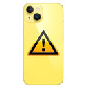 iPhone 14 Plus Bag Cover Reparation - inkl. ramme - Gul
