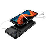 iPhone 14 Plus Backup Battericover - 8500mAh - Sort