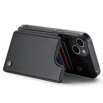 iPhone 14 Plus Caseme C22-etui RFID-kortpung - Sort