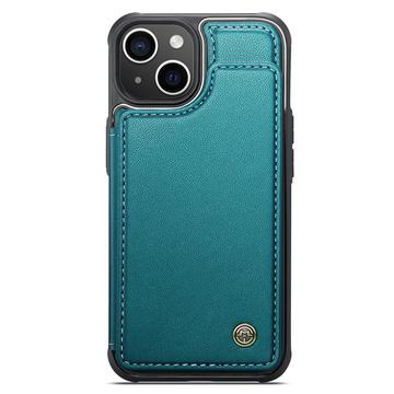 iPhone 14 Plus Caseme C22-etui RFID-kortpung - Grøn