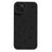 iPhone 14 Plus Slim TPU-cover med hjertemønster - sort