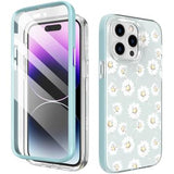 iPhone 14 Pro Ahastyle WE13 360 Beskyttelse Hybrid Cover - Tusindfryd