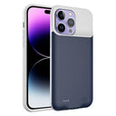 iPhone 14 Pro Backup Battericover - 7000mAh - Mörkblå / Grå