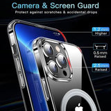 iPhone 14 Pro Hybrid Cover - MagSafe Kompatibel - Gennemsigtig