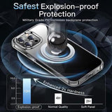 iPhone 14 Pro Hybrid Cover - MagSafe Kompatibel - Gennemsigtig