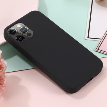 iPhone 14 Pro Liquid Silikone Cover - MagSafe Kompatibel - Sort
