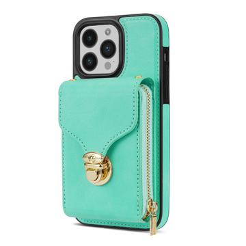 iPhone 14 Pro Max Alt-i-et cover med pung og rem - Mynte