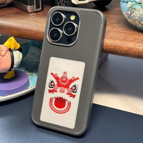 iPhone 14 Pro Max DIY E-InkCase NFC-etui - sort