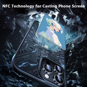 iPhone 14 Pro Max DIY E-InkCase NFC-etui - hvid