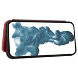 iPhone 14 Pro Max Flip Cover - Karbonfiber - Orange