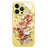 iPhone 14 Pro Max Blomsterbuket Hybrid Cover - gul
