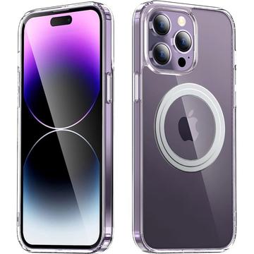 iPhone 14 Pro Max Hybrid Cover - MagSafe Kompatibel - Gennemsigtig