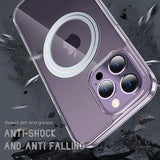 iPhone 14 Pro Max Hybrid Cover - MagSafe Kompatibel - Gennemsigtig