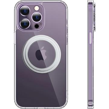 iPhone 14 Pro Max Hybrid Cover - MagSafe Kompatibel - Gennemsigtig