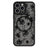 iPhone 14 Pro Max Stilfuldt beskyttende magnetisk cover - blækblomster