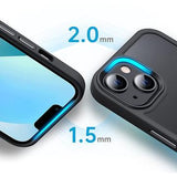 iPhone 14 Pro Max Tech-Protect Magmat Cover - MagSafe Kompatibel - Sort / Klar
