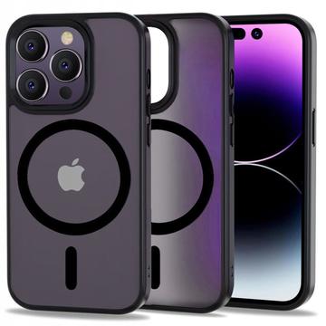 iPhone 14 Pro Tech-Protect Magmat Cover - MagSafe Kompatibel - Mat Sort