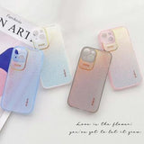 iPhone 14 Q.COO Aurora Hybrid Cover - Blå