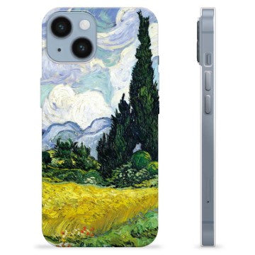 iPhone 14 TPU Cover - Cypres Træer