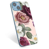 iPhone 14 TPU Cover - Romantiske Blomster