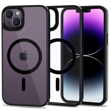 iPhone 14 Tech-Protect Magmat Cover - MagSafe Kompatibel - Sort / Klar