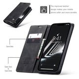 iPhone 15 Caseme 013 Series Pung - Sort