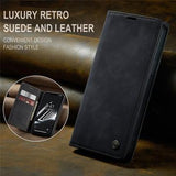 iPhone 15 Caseme 013 Series Pung - Sort