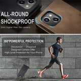 iPhone 15 Caseme 013 Series Pung - Sort