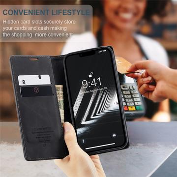 iPhone 15 Caseme 013 Series Pung - Sort