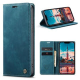 iPhone 15 Caseme 013 Series Pung - Blå
