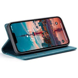 iPhone 15 Caseme 013 Series Pung - Blå