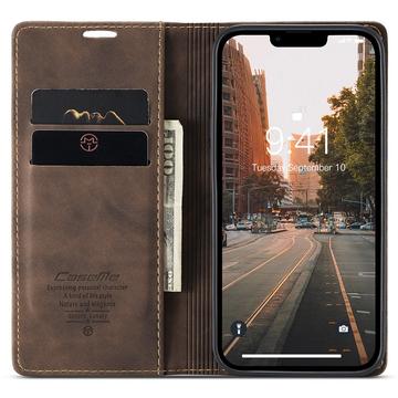 iPhone 15 Caseme 013 Series Pung - Kaffe