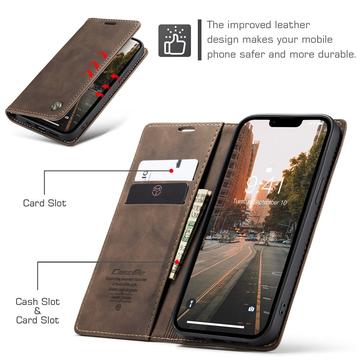 iPhone 15 Caseme 013 Series Pung - Kaffe