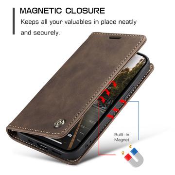 iPhone 15 Caseme 013 Series Pung - Kaffe
