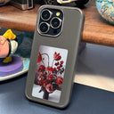 iPhone 15 DIY E-InkCase NFC-etui - sort