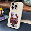 iPhone 15 DIY E-InkCase NFC-etui - hvid
