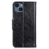 iPhone 15 Elegant Series Pung med Stativfunktion - Sort