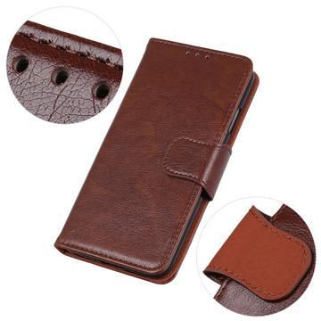 iPhone 15 Elegant Series Pung med Stativfunktion - Brun